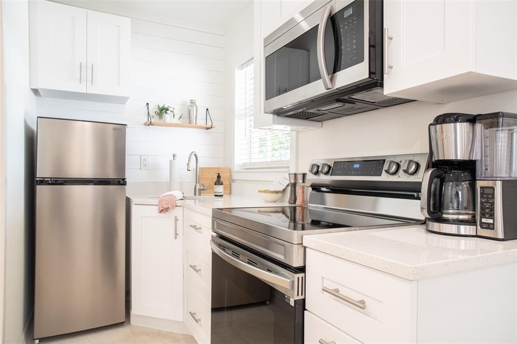Interior, Kitchen, Stainless Steel Appliances