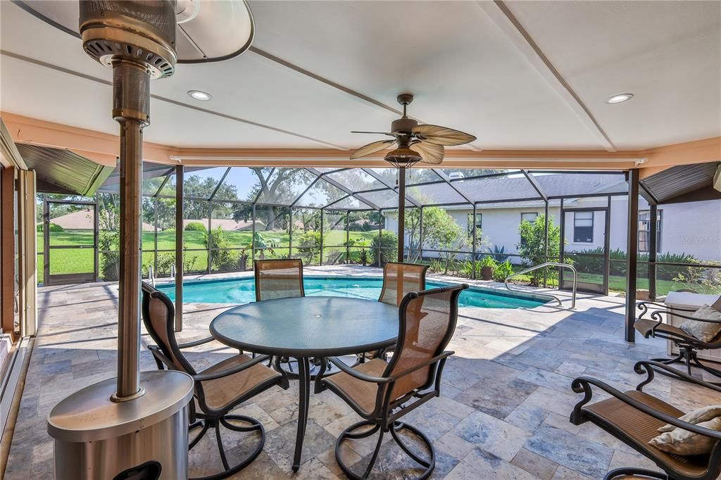 Glass Ceilings, Interior, Pool, Recessed Lighting, Sun Room