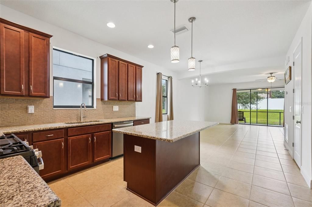 Interior, Kitchen, Pendant Lights, Recessed Lighting