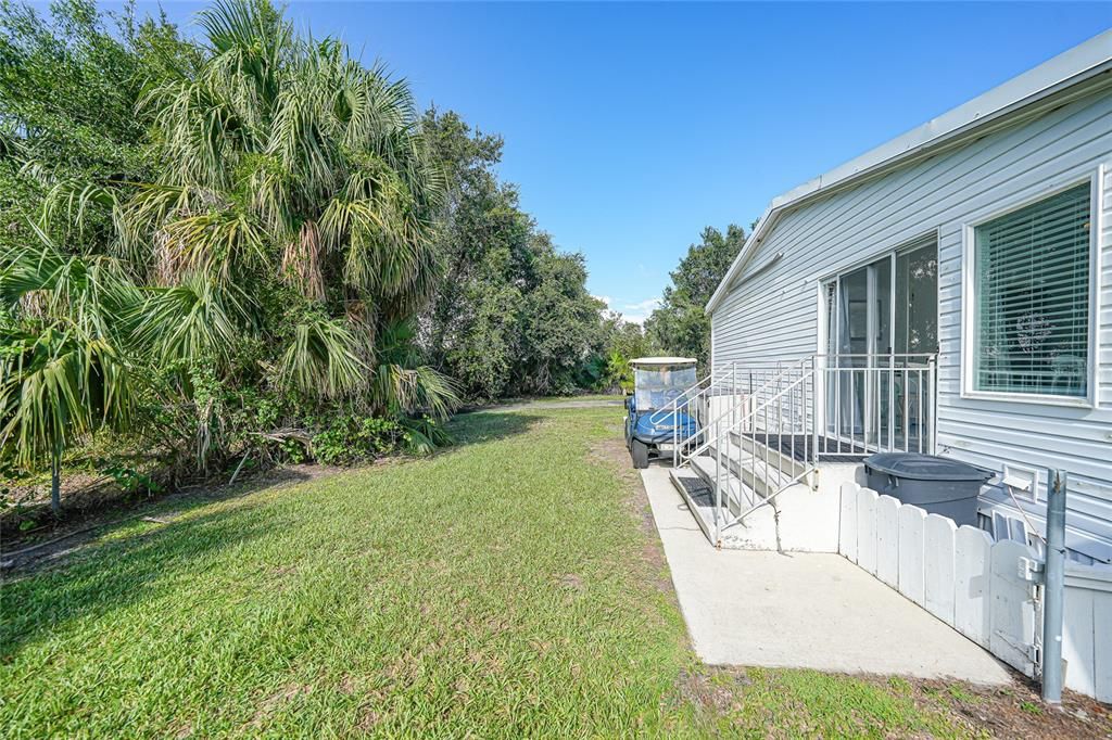 Backyard, Exterior