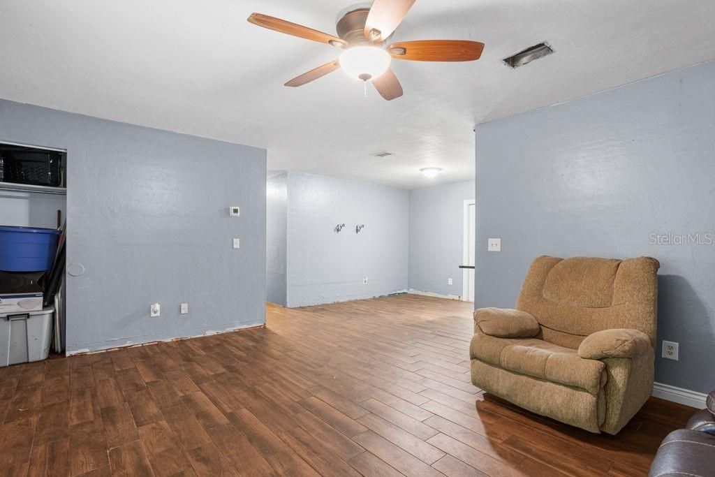 Empty room, Interior, Wood Texture Flooring