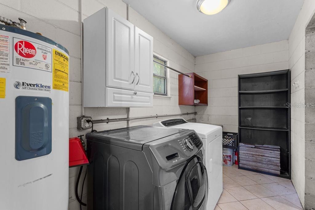Interior, Washer