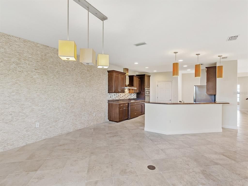 Interior, Kitchen, Pendant Lights, Recessed Lighting