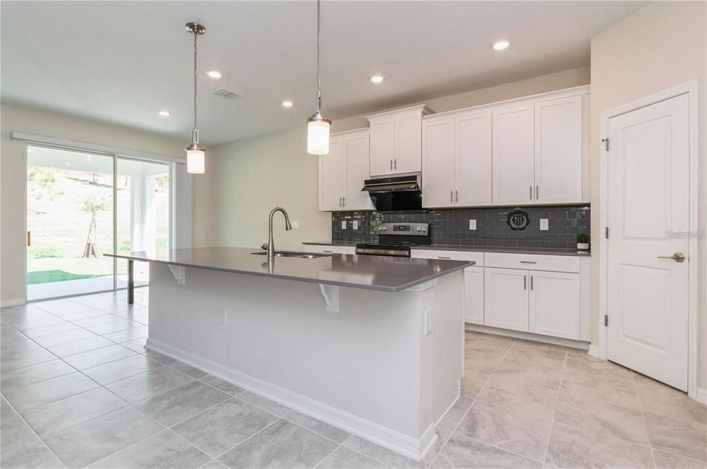 Interior, Kitchen, Pendant Lights, Recessed Lighting