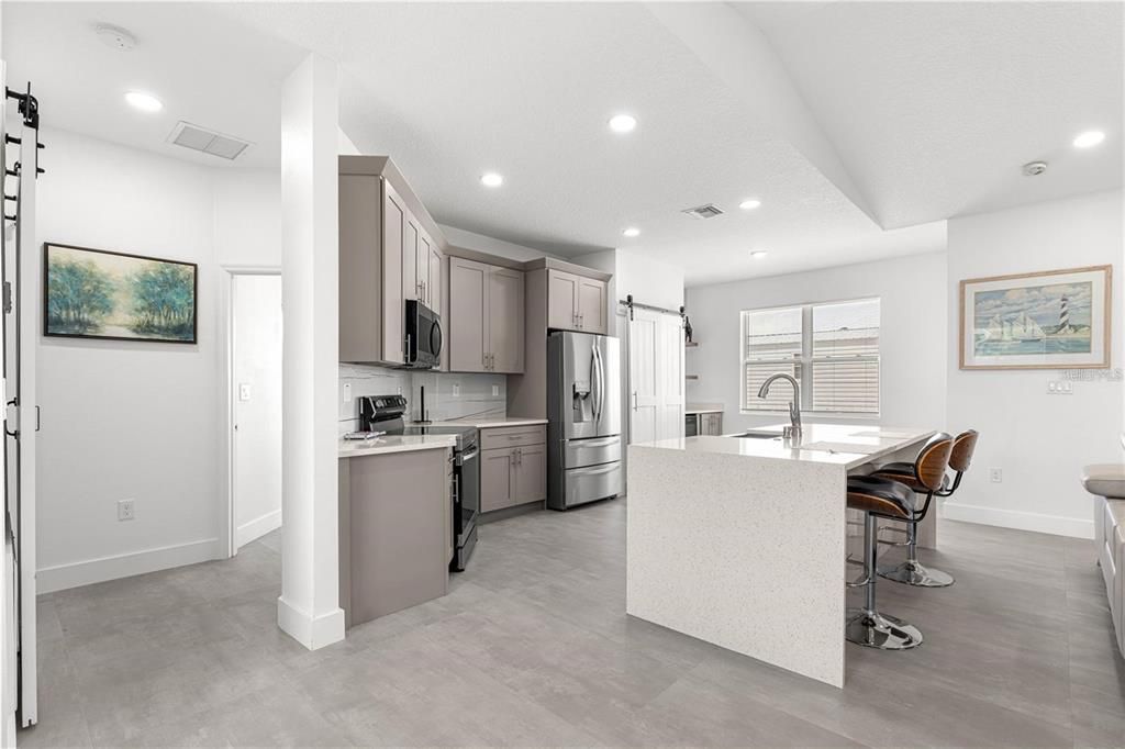 Interior, Kitchen, Recessed Lighting