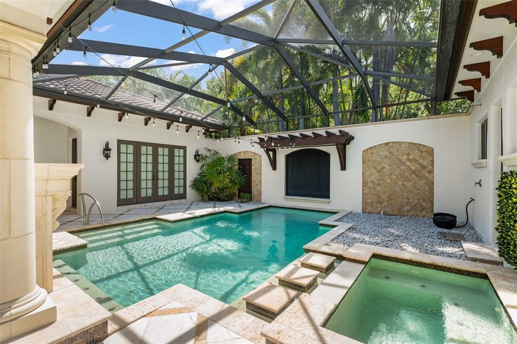 Glass Ceilings, Interior, Pool, Sun Room