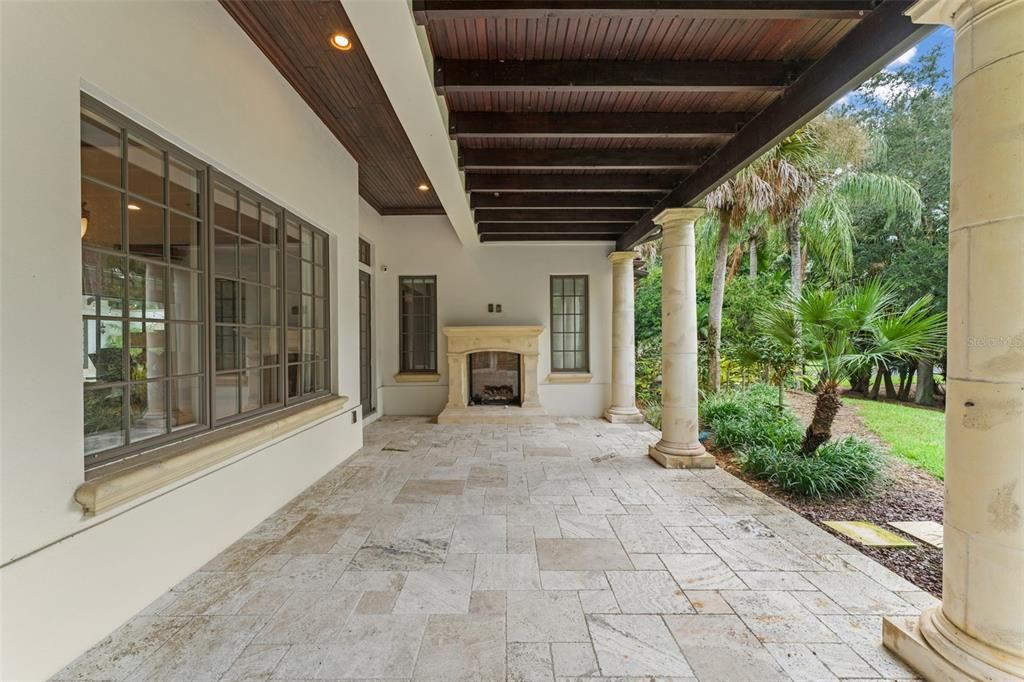 Exterior, Fireplace
