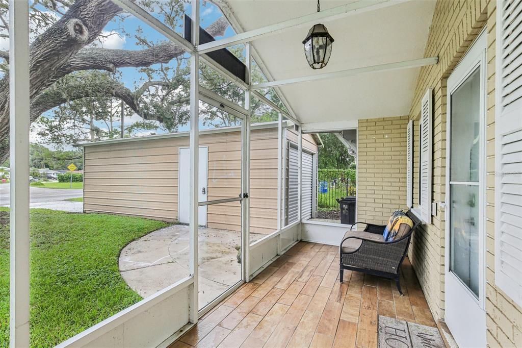 Exterior, Sun Room