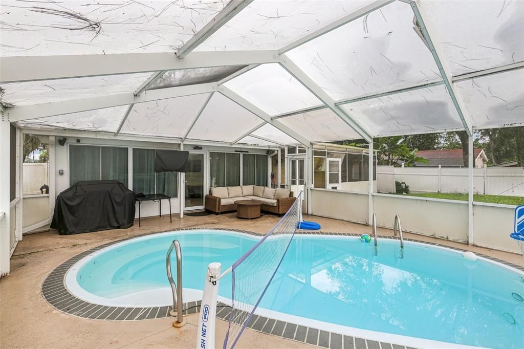 Glass Ceilings, Interior, Pool, Sun Room
