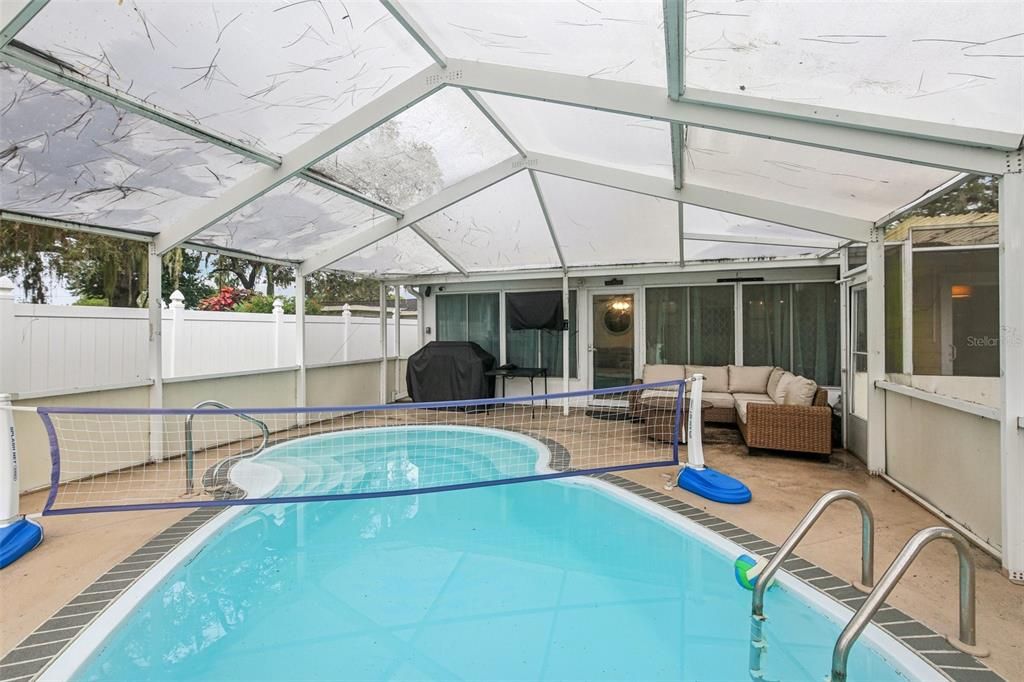 Glass Ceilings, Interior, Pool, Sun Room