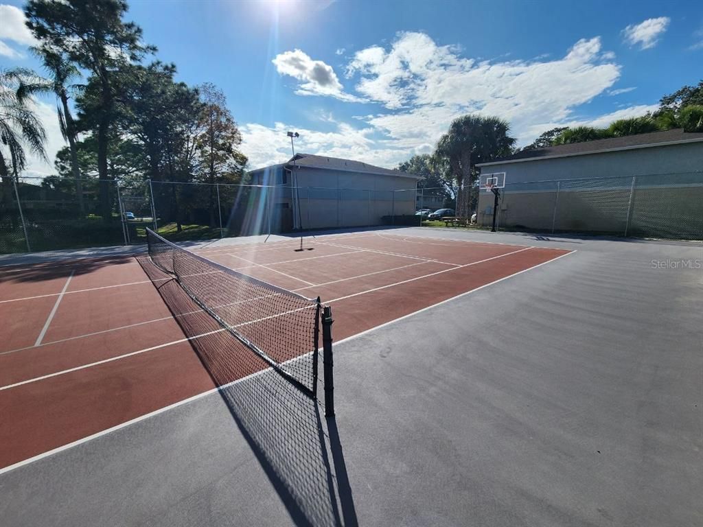 Exterior, Tennis Courts