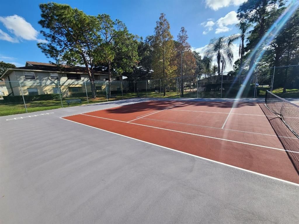 Exterior, Tennis Courts