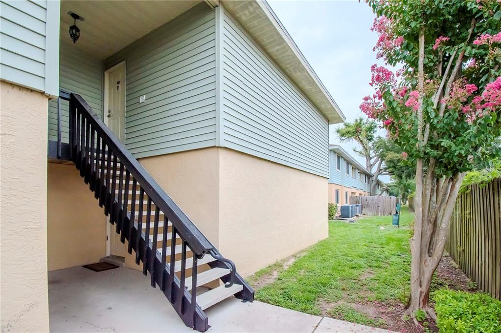 Backyard, Exterior