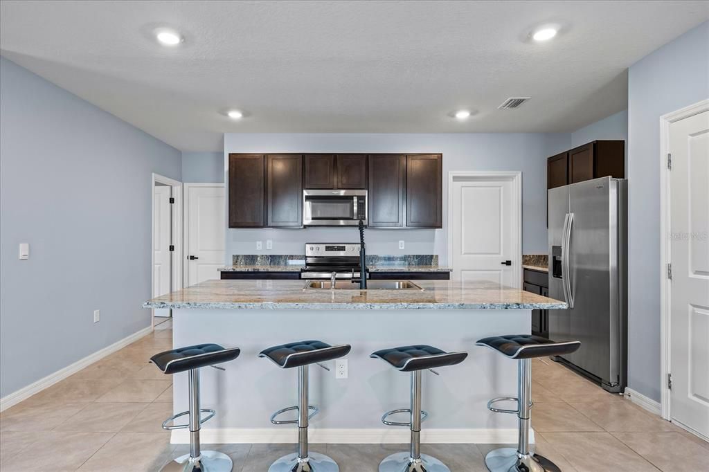 Interior, Kitchen, Recessed Lighting, Stainless Steel Appliances