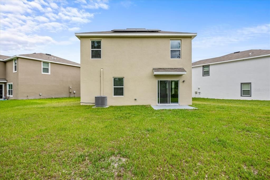 Backyard, Exterior, Solar Panels