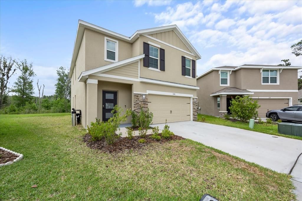 Attached, Backyard, Exterior, Facade, Rowhouse
