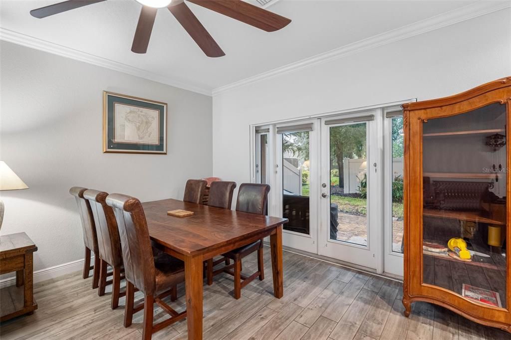Dining room, Interior, Wood Texture Flooring