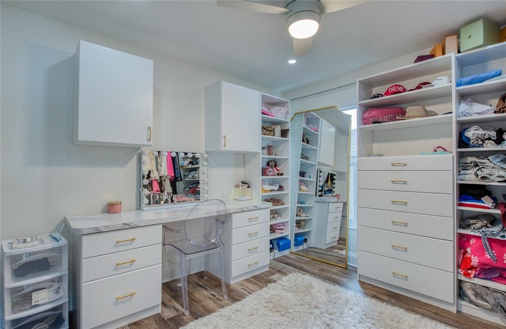 Interior, Recessed Lighting, Walk-in Closets, Wood Texture Flooring