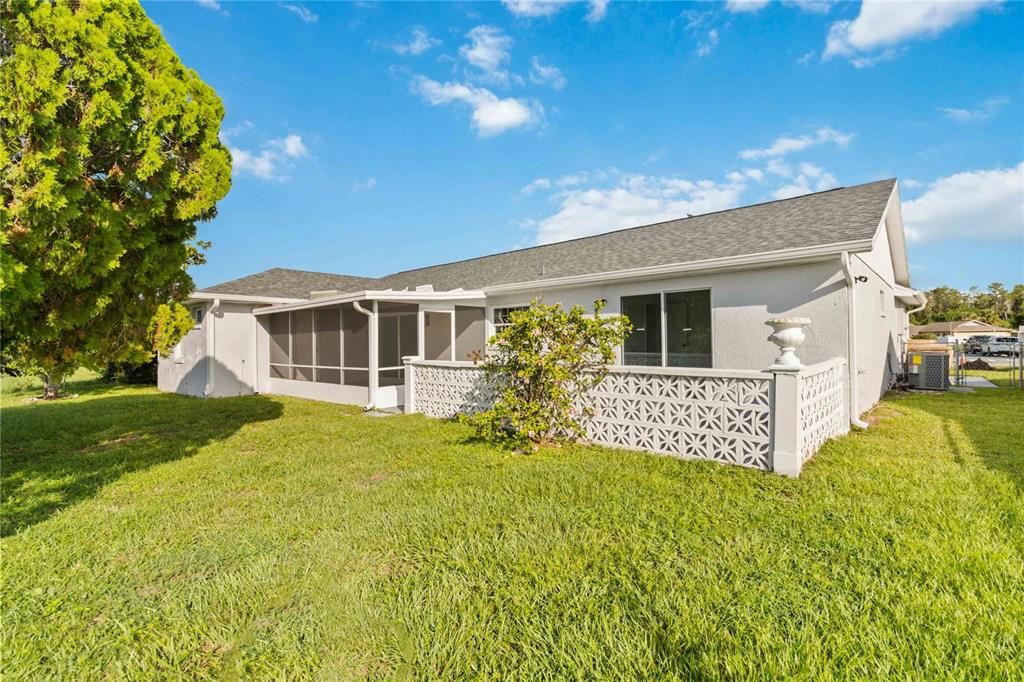 Backyard, Exterior