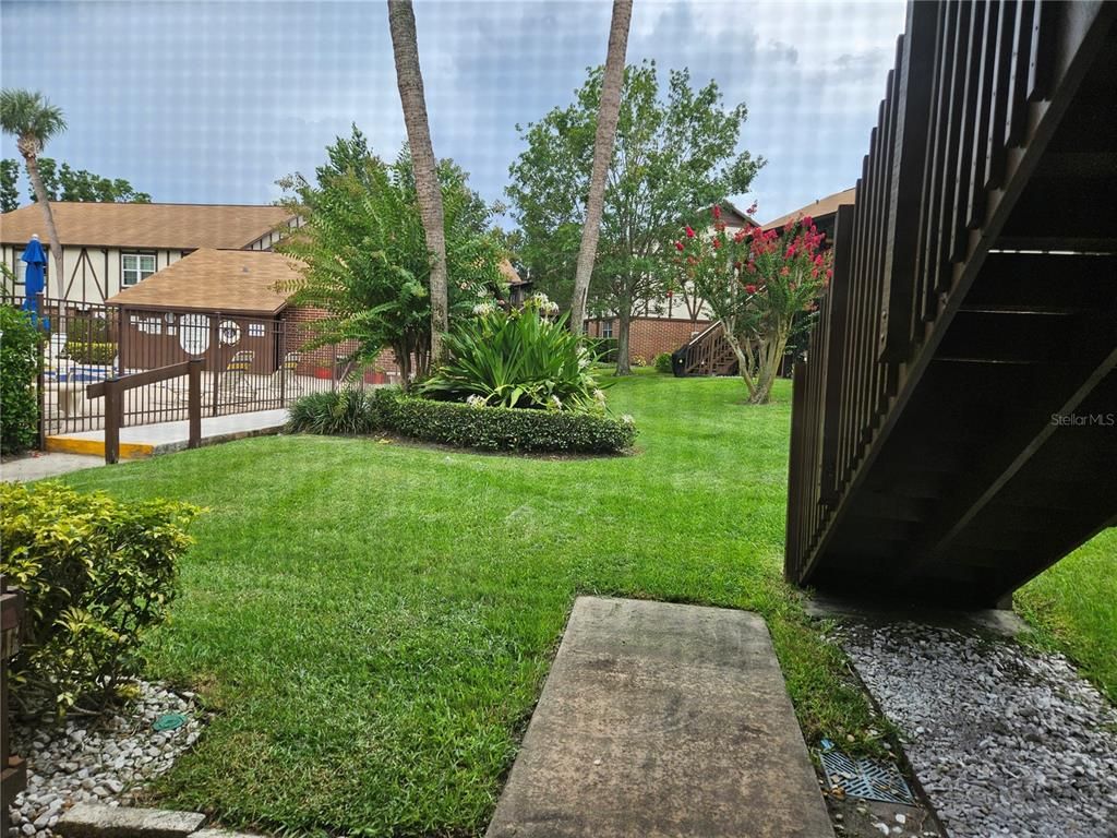 Backyard, Exterior