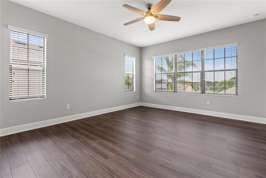 Empty room, Interior, Wood Texture Flooring