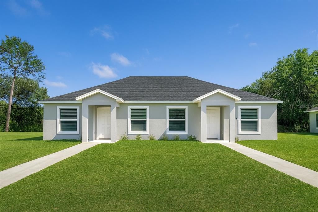 Backyard, Exterior, Facade, Ranch