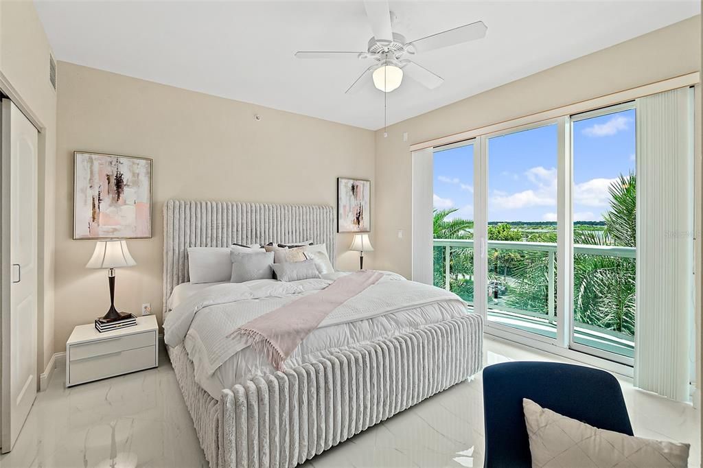 Bedroom, Interior, Marble