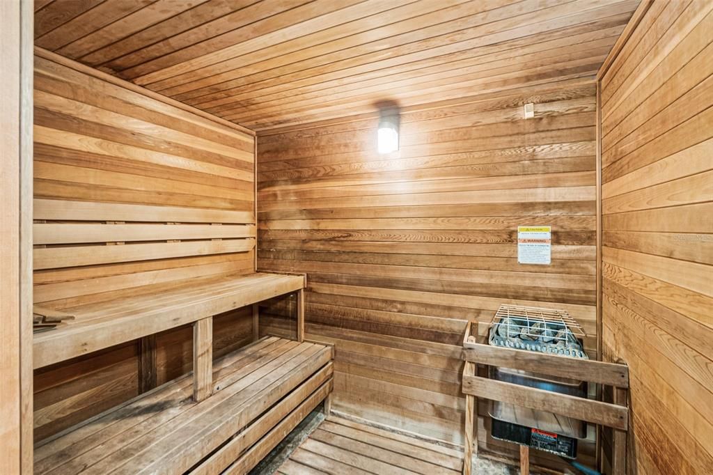 Interior, Sauna Room