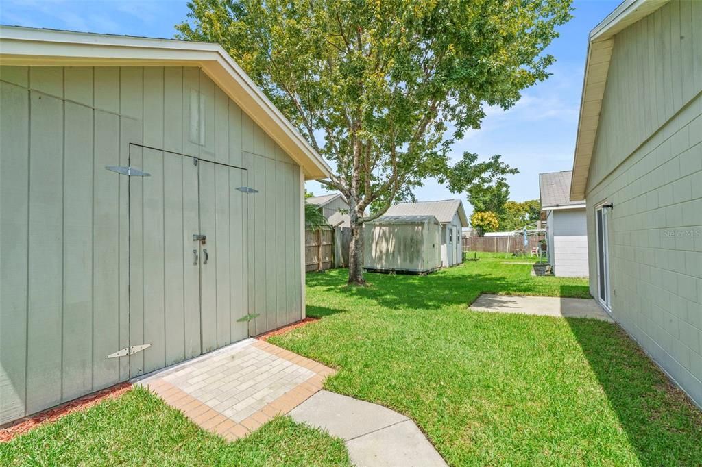 Backyard, Exterior