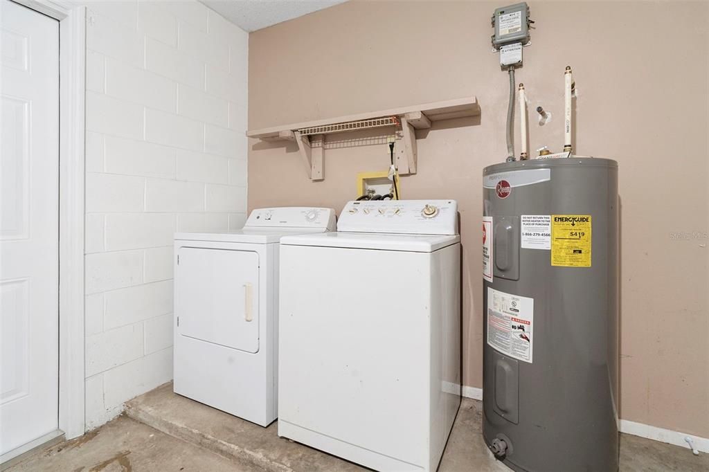 Interior, Washer