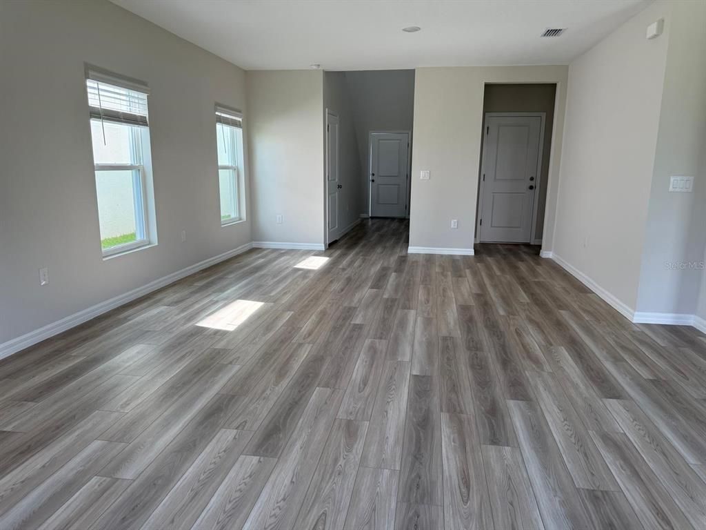 Empty room, Interior, Wood Texture Flooring