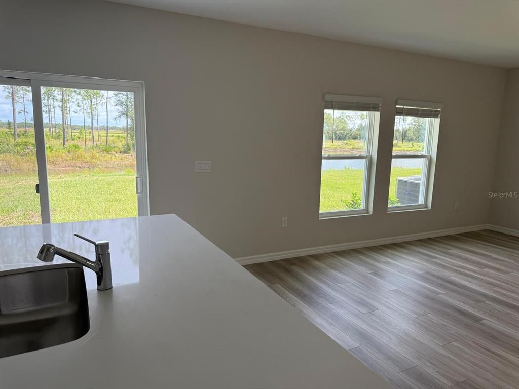 Empty room, Interior, Wood Texture Flooring