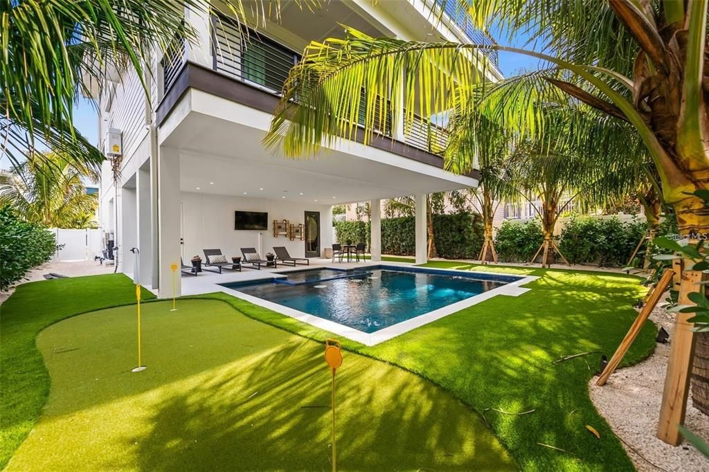 Backyard, Exterior, Pool
