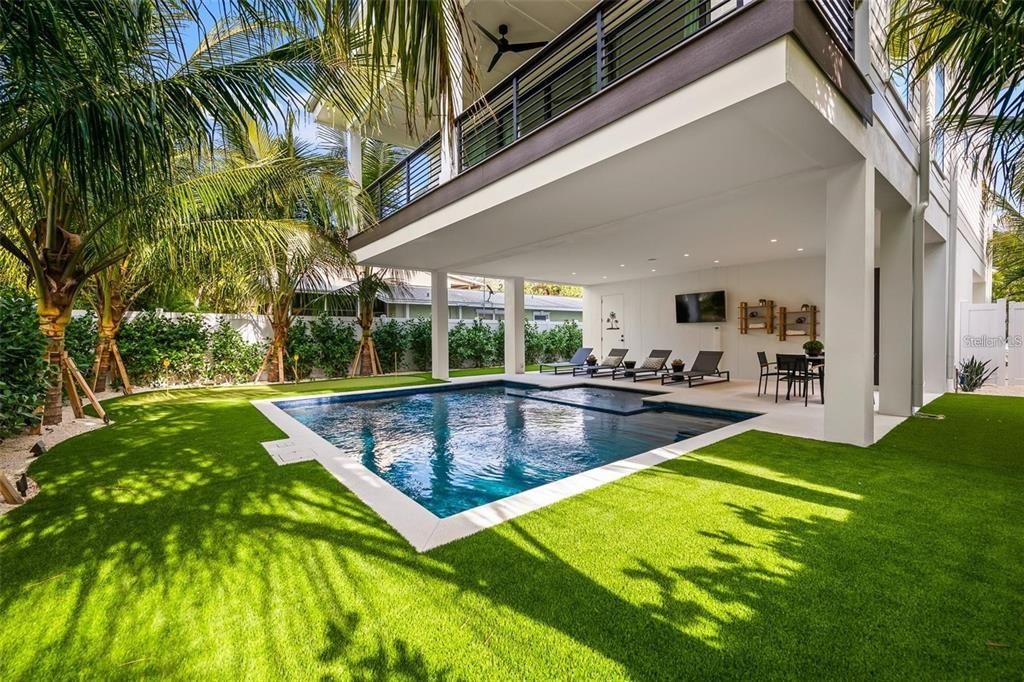 Backyard, Exterior, Pool
