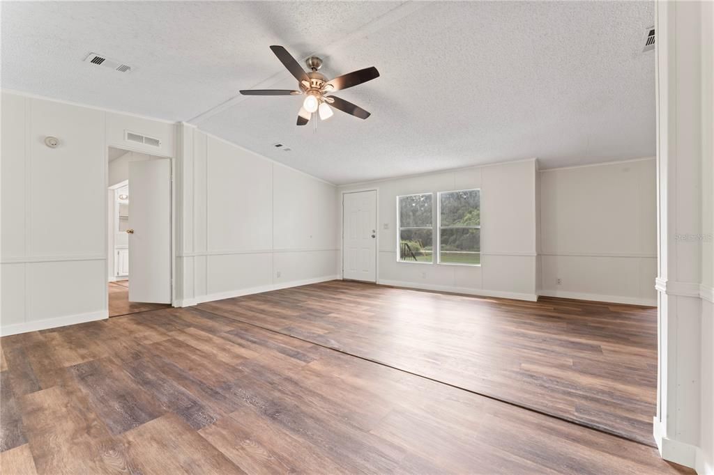 Empty room, Interior, Wood Texture Flooring