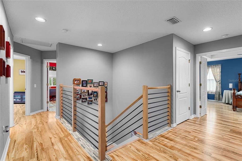 Interior, Recessed Lighting, Wood Texture Flooring