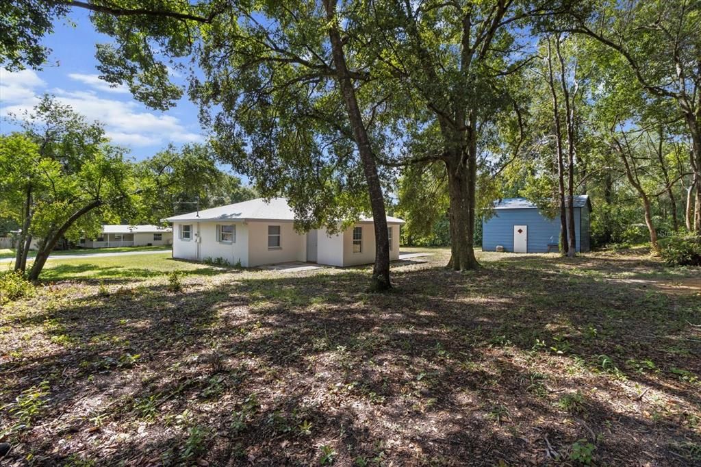 Backyard, Exterior