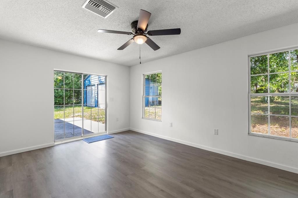 Empty room, Interior, Wood Texture Flooring