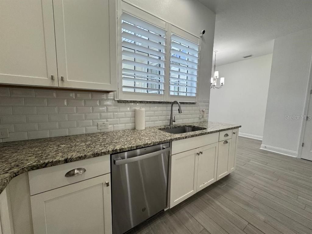 Interior, Kitchen, Pendant Lights, Stainless Steel Appliances, Wood Texture Flooring
