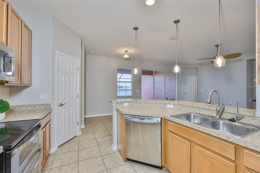 Interior, Kitchen, Pendant Lights