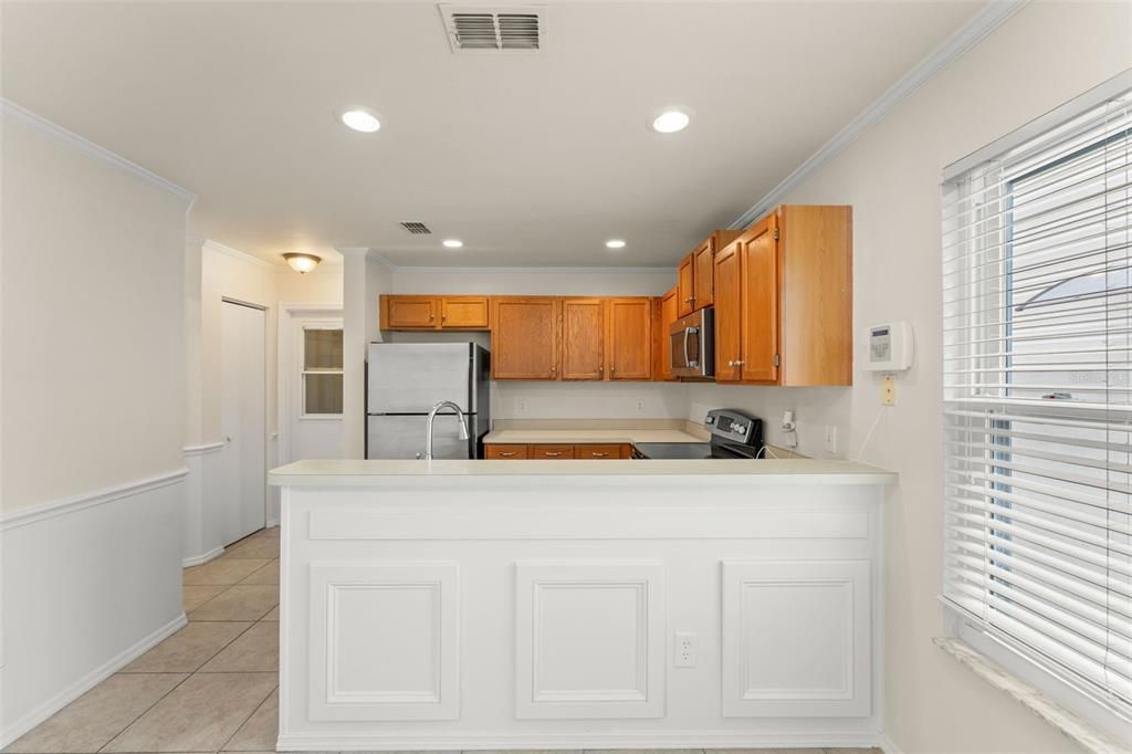 Interior, Kitchen, Recessed Lighting