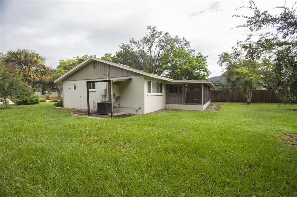 Backyard, Exterior