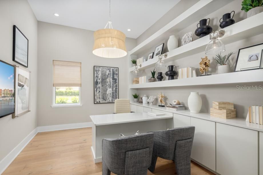 Interior, Pendant Lights, Recessed Lighting, Wood Texture Flooring