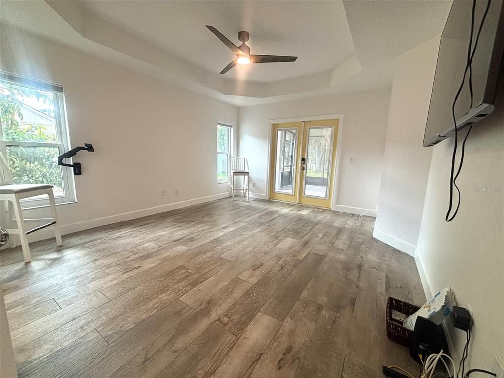 Empty room, Interior, Wood Texture Flooring