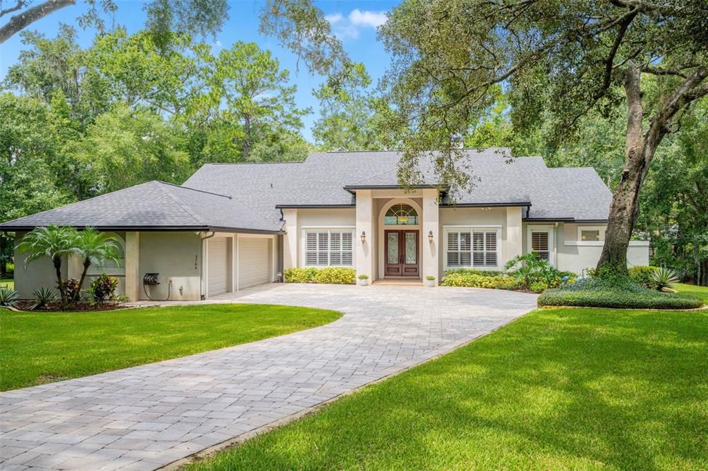 Backyard, Exterior, Facade, Ranch