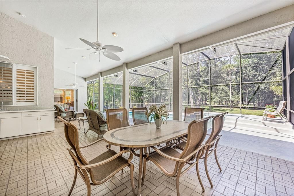 Dining room, Glass Ceilings, Interior, Pendant Lights, Recessed Lighting, Sun Room