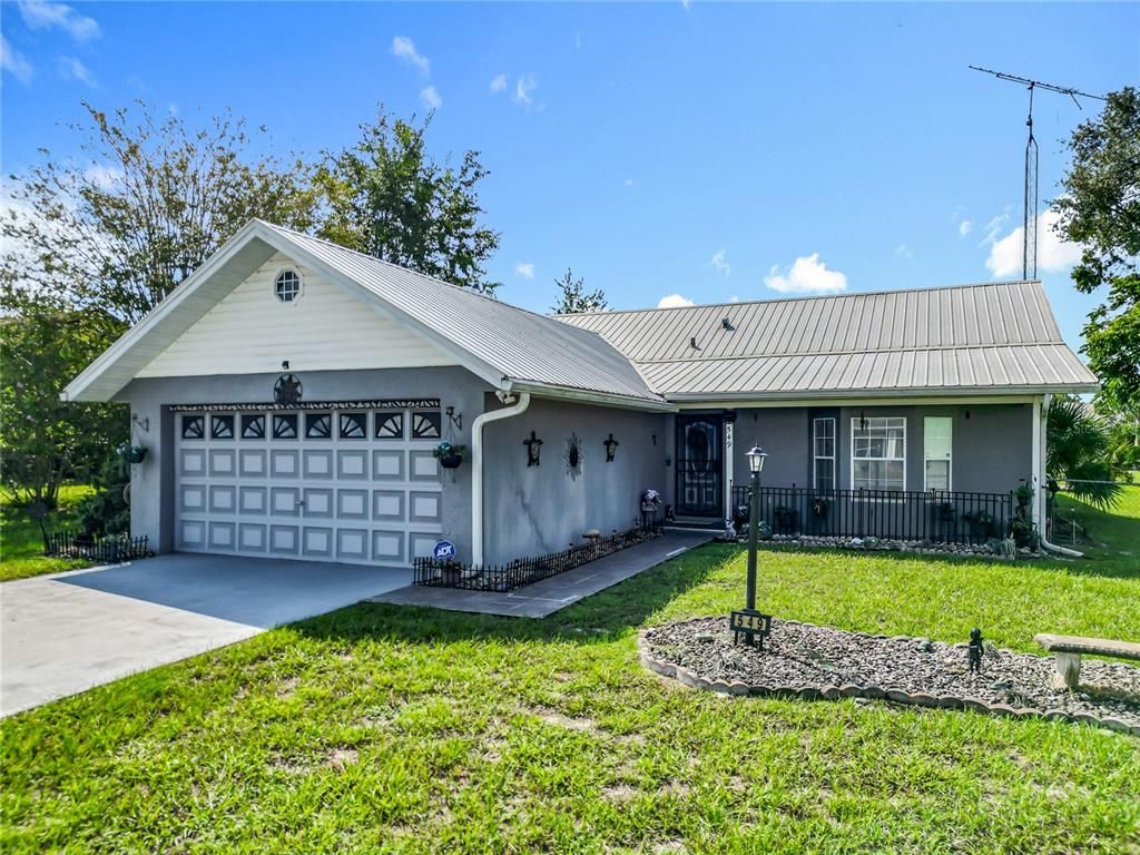 Attached, Backyard, Exterior, Facade, Ranch