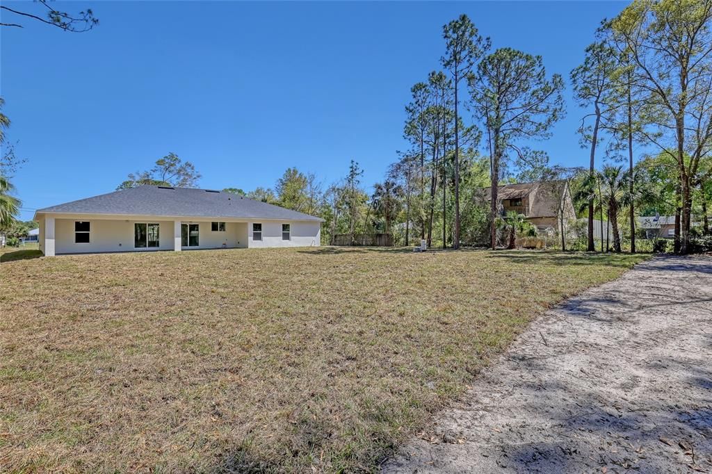 Backyard, Exterior