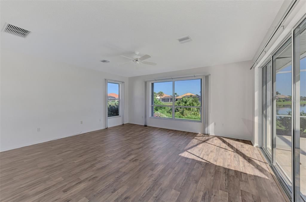 Empty room, Interior, Wood Texture Flooring