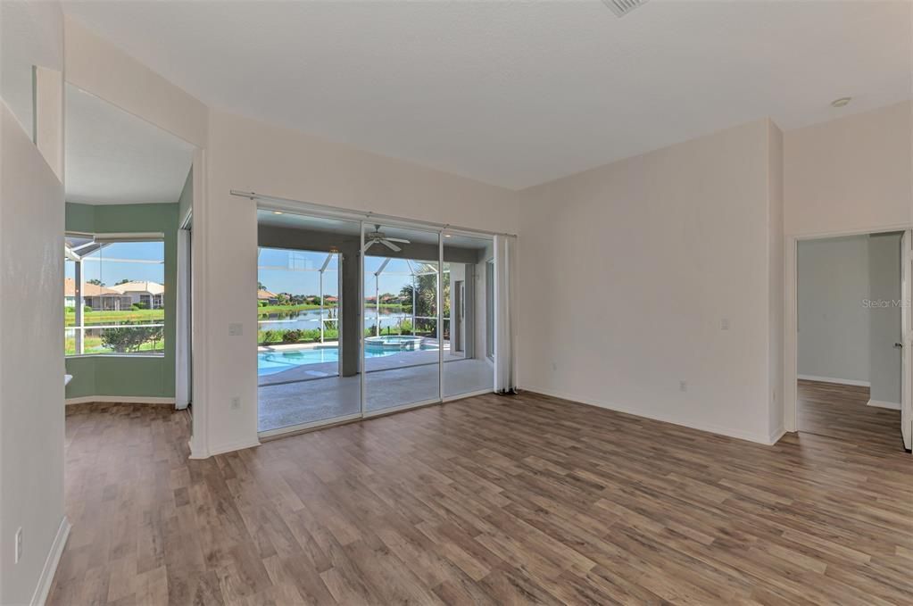 Empty room, Interior, Wood Texture Flooring
